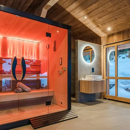 Luxury With Private & Wellness Area Megeve