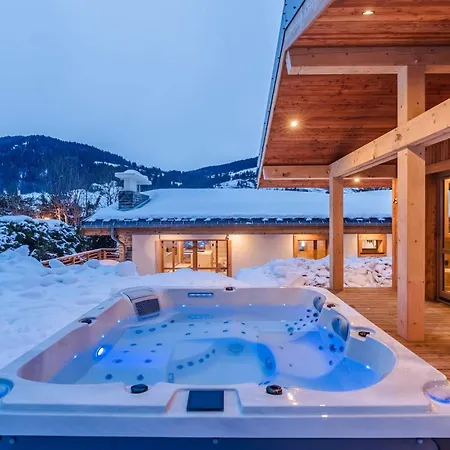 Luxury With Private & Wellness Area Megeve