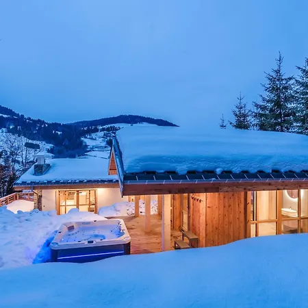 Luxury With Private & Wellness Area Chalet Megeve